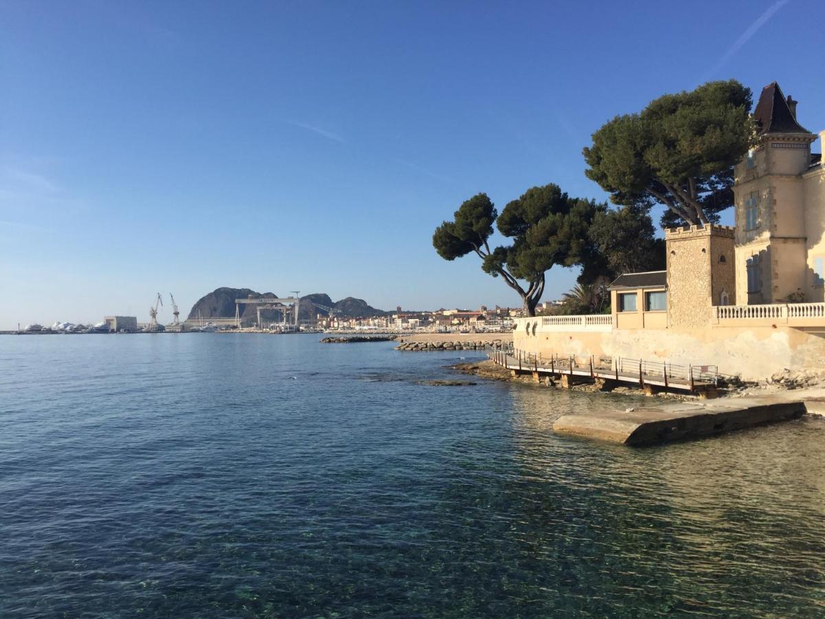 Duplex La Ciotat - Superbe 85 M2 - 6 Pers - 3 Chambres - Climatisation - Vue Mer Et Proche Du Vieux Port La Ciotat Eksteriør bilde